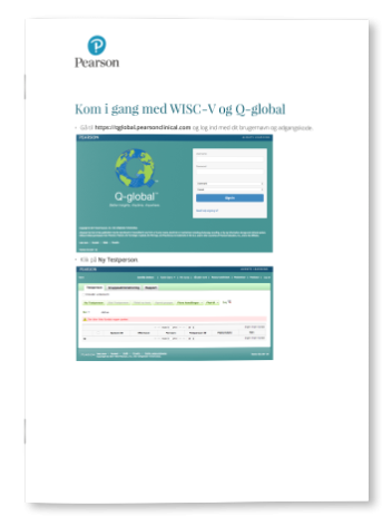 Kom i gang med WISC-V på Q-global