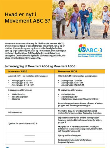 Forskellene mellem Movement ABC-2 og Movement ABC-3